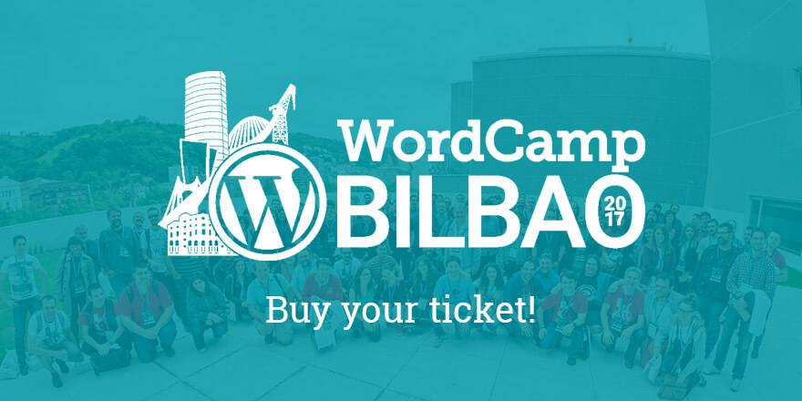 Buy your Ticket - WordCamp Bilbao
