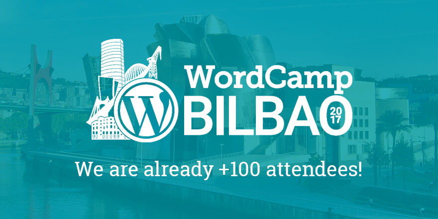 More than 100 attendees - WordCamp Bilbao